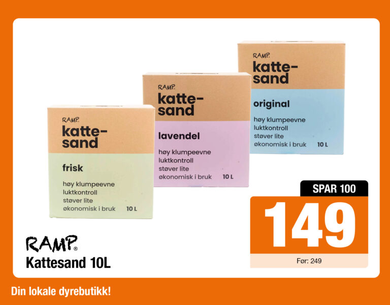 Laget av høykvalitets bentonitt, som gir en effektiv og hygienisk løsning for kattetoalettet. Med sin nesten støvfrie formel bidrar den til et renere innemiljø, og den raske klumpeevnen gjør rengjøringen enkel og praktisk. Kommer med og uten lukt i tre varianter; Original, Lavendel og Frisk.